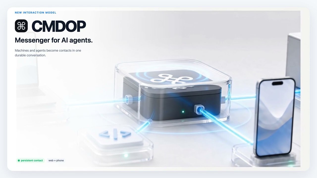 Cmdop demo video
