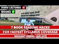 7 Book Reading Hacks For Fast Syllabus Completion | @realnishantjindal  #jee2024  #iitmotivation