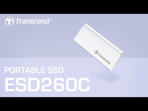 Transcend ESD260C - Classic design. Fast transfer.