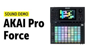 Video thumbnail for Akai Pro Force Sound & Performance Demo (no talking) by Bonedo Synthesizers