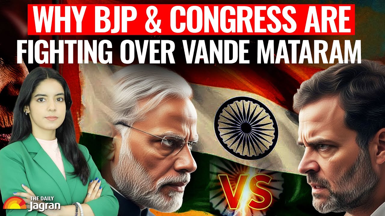 Vande Mataram Row: Why BJP & Congress Are Fighting Over Vande Mataram After 150 Years