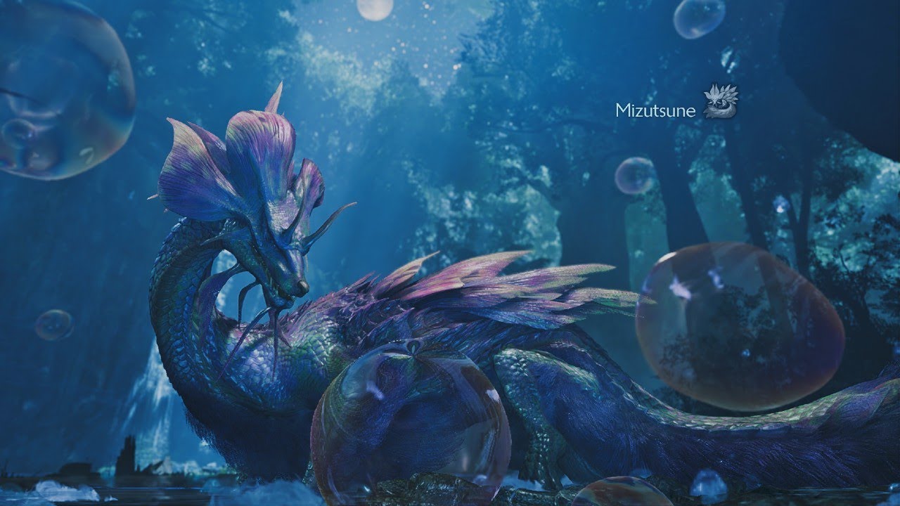 TU1 New Monster Mizutsune Intro/ Cutscene - Monster Hunter Wilds