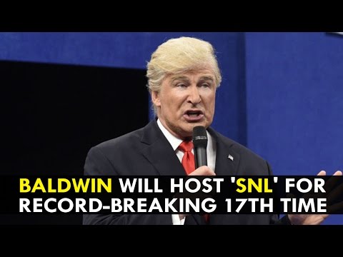 Alec Baldwin will host 'SNL' for record breaking 17th time