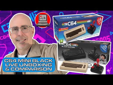 ⚫️ Unboxing the LIMITED The C64 Mini Black Edition: Worth the Cost?