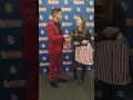 giving billy gilman a special  gift