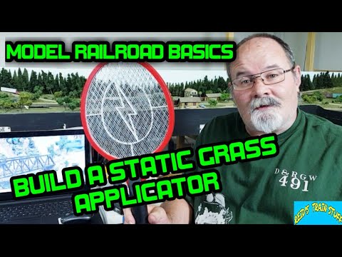 Model Railroad Basics-Build a Static Grass Applicator