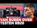 Rudy van Buren over testen van de RB20: 'Dat zei ik volgens mij niet ?' | GPFans Interview