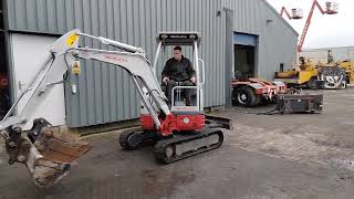 Takeuchi TB23R minigraver mini excavator bagger 2,5 ton for sale - Image 4 | Machineryline Takeuchi TB23R minigraver mini excavator bagger 2,5 ton | Image 4 - Machineryline