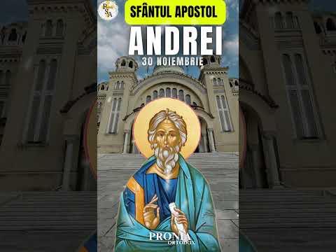 Sfântul Apostol ANDREI cel intai chemat #proniaortodox #ortodox #acatist #bisericaortodoxa