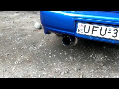 Subaru S202 sti Kakimoto exhaust