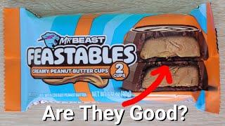 NEW Mr Beast Feastables Creamy Peanut Butter Cups – ARE THEY GOOD?