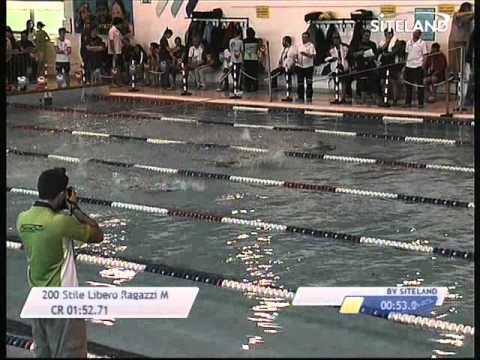 Serie 6 dei 200 Stile Libero Ragazzi Maschi - 15 Memorial Chiara Giavi