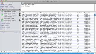 Google Scraper - Parse Results of Google Queries