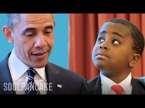 Kid President meets the President of the United States of America
