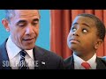 Kid President meets the President of the United ...