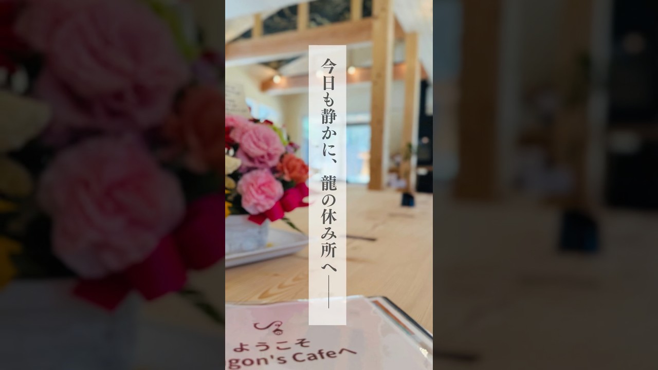 日常を抜け出して。龍の休み処で、癒しのひとときを【Dragon’s Cafe🪔】