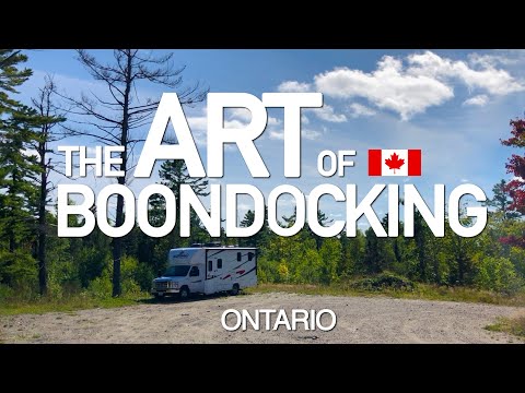The Art of Boondocking in Canada Ontario RV