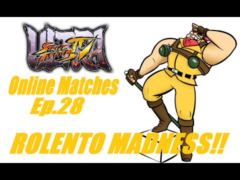USF4 Online Matches Ep.28 - ROLENTO MADNESS!!