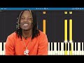 King Von Crazy Story Piano Tutorial