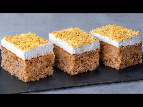 TADY je recept na nejšťavnatější dortový korpus na můj oblíbený ořechový dort.