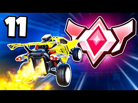 I Got GRAND CHAMP With ZERO MECHANICS ROCKET LEAGUE... Road to SSL #11