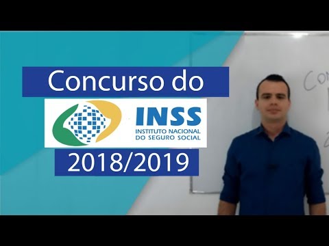 CONCURSO INSS 2018/2019