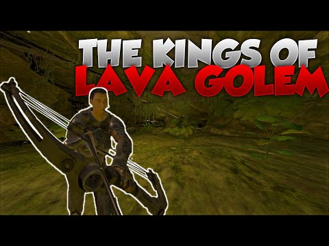 DOMINATING LAVA GOLEM PVP! | ARK Small Tribes PVP S3 EP9