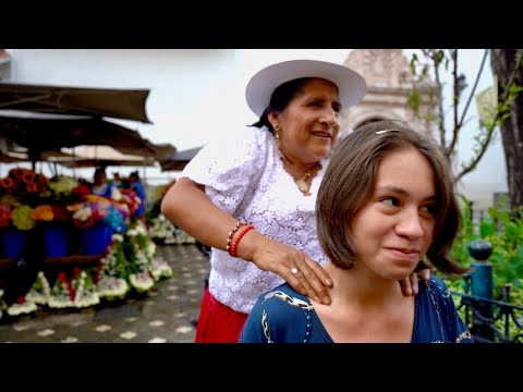 Doña Rosa ASMR Limpia Espiritual (Spiritual Cleansing) and Neck & Face Street Massage