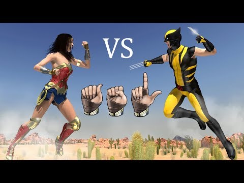 Wonder Woman vs Wolverine