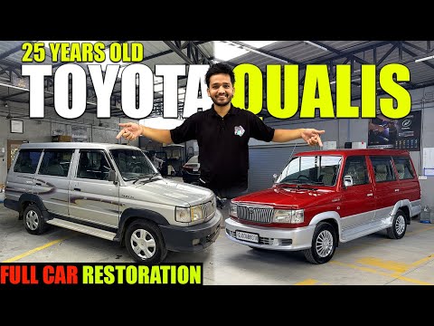 Thumbnail for Iss 25 year old TOYOTA QUALIS ko mila "New Avatar" || Full Car Restoration || India's Legacy Car 🇮🇳 by Toyota Qualis