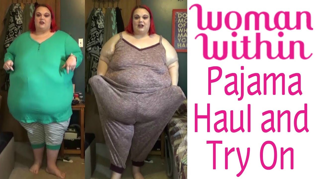 Watch video Woman Within Plus Size Pajama Haul and Try On Now Woman Within Plus Size Pajama Haul and Try On