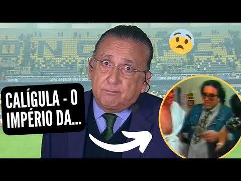 GALVÃO BUENO anunciando filme P0RN0 na FINAL da LIBERTADORES!