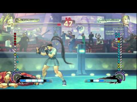 JUNZ_E1 (Ibuki) Vs shinbojan (Cody) SSF4 AE Ranked Matches - PSN