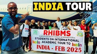 Cameroon's Best University (RHIBMS) Takes its Best Performing Students on An Academic Tour to India.