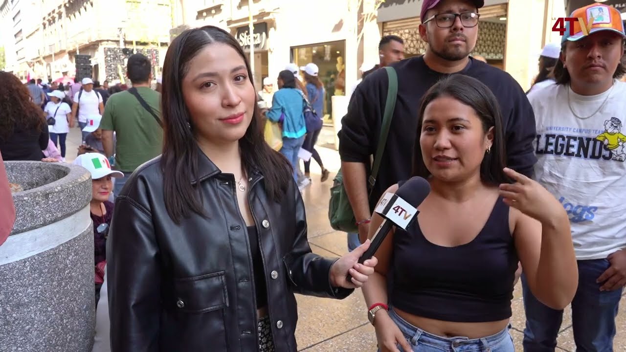 Testimonios de asistentes a la asamblea informativa de la presidenta Claudia Sheinbaum 9 marzo 2025