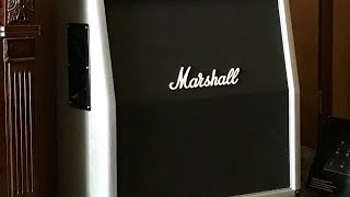 Video thumbnail for Marshall Silver Jubilee 4X12 Cab w/vintage 30's and Line 6 Spider V 240hc product review by Guitar Man3YT