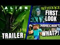 Alien Romulus Trailer, Beetlejuice 2 First Look, Confusing Minecraft Movie Update & MORE!!