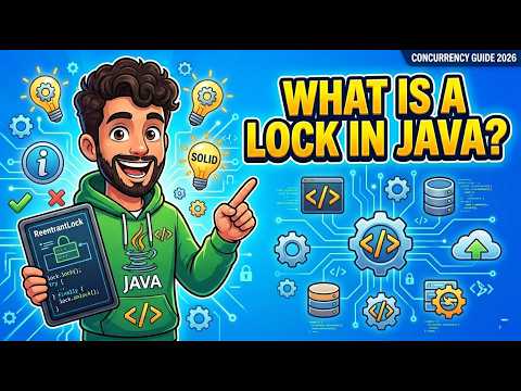 Thumbnail for What is Lock in Java | Lock vs synchronized | Avoid Deadlocks | Concurrency Interview | Developer by Ween