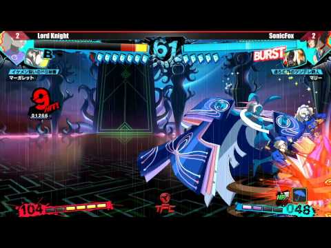 [60fps]The Fall Classic 2014 Persona 4 Arena Ultimax Grand Finals Lord Knight vs SonixFox