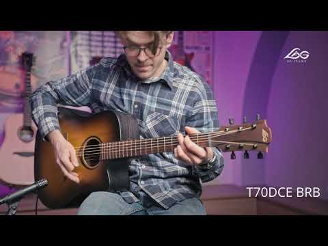 Lag Tramontane T70DCE-NAT | Dreadnought Cutaway Acoustic-Electric Natural. New with Full Warranty image 12