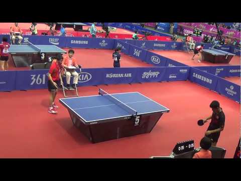 2014 Asian Games MT/Rnd1/CHN-SIN/m5: Zhang Jike - Chen Feng [Full match/private recording]