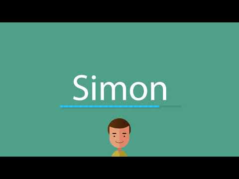 How to pronounce Simon
