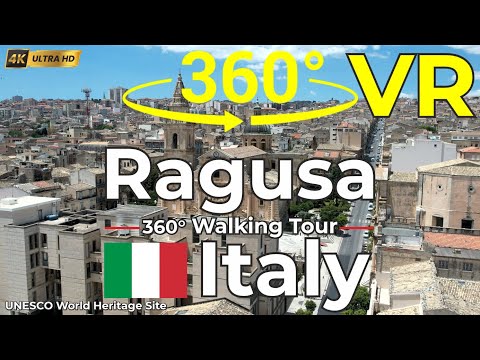 🇮🇹 Ragusa, Italy | 360° Walking Tour Through Sicily’s Baroque Hilltop Beauty