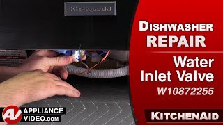 KitchenAid Dishwasher - No Water Coming Into the Unit - Water Inlet Valve Repair and Diagnostic