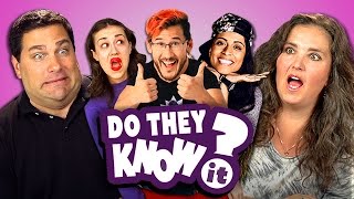 DO PARENTS KNOW YOUTUBE STARS? #2 (REACT: Do They Know It?)