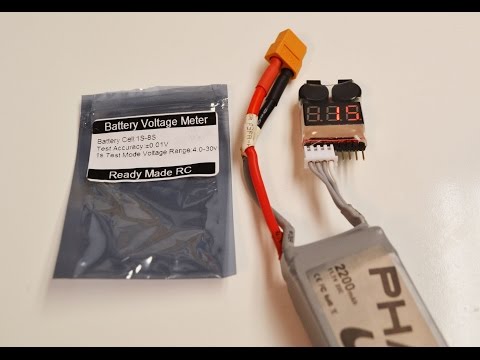 ReadyMadeRC Lipo Battery Tester and Alarm - RCGroups.com