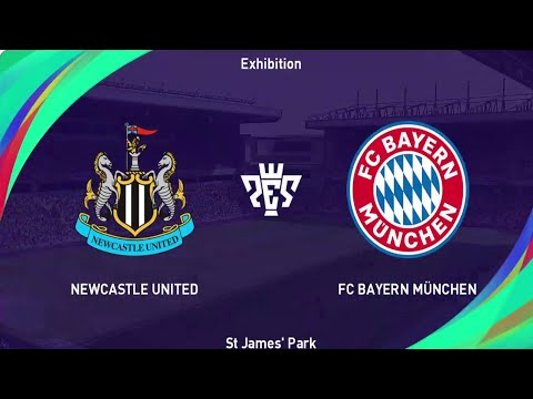 eFootball PES 2021 SEASON UPDATE Newcastle United vs FC Bayern München Gameplay (PC) #2023 #games