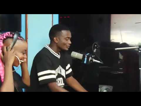 Gifted son & Frida Amani Freestyle Live at XXL Clouds FM