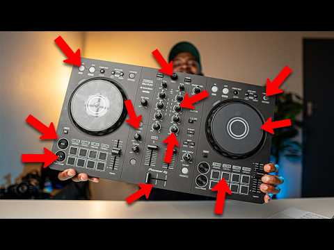 EVERY button explained on DJ gear - DDJ FLX 4