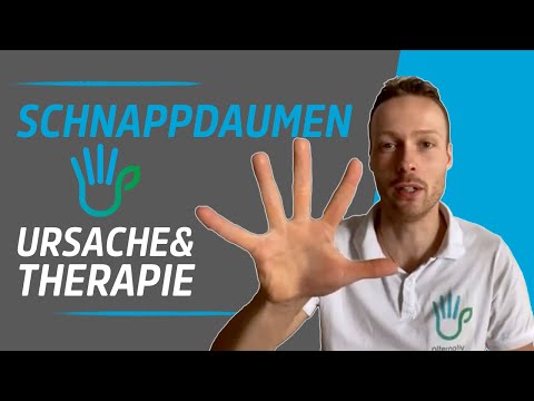 Snap thumb - cause, therapy, exercises